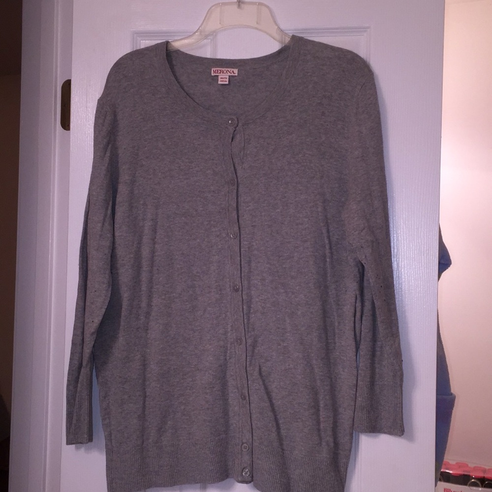 Grey Cardigan
